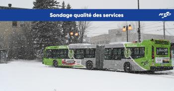 Sondage sur la qualité des services