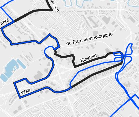 Parcours de la 88