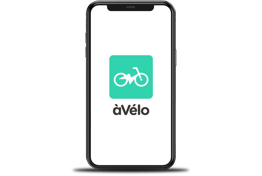 àVélo - application