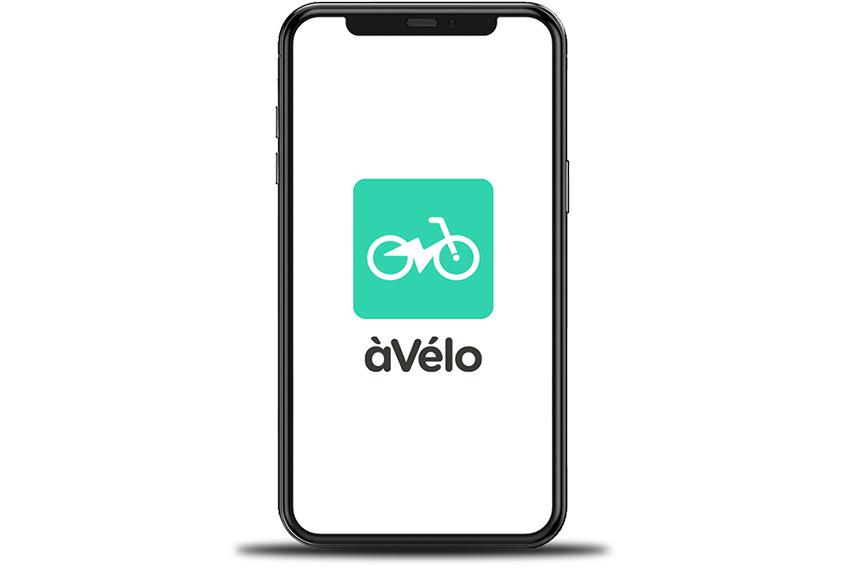 àVélo - application 