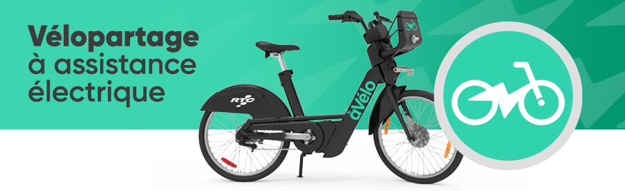 àVélo - service de vélopartage à assistance électrique