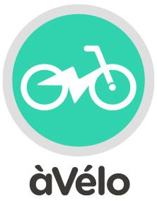 àVélo - picto image de marque 