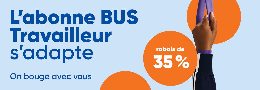 Bannière Abonne Bus travailleur