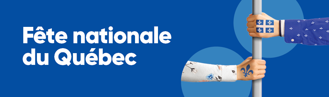 Bandeau page Web fête nationale du Québec