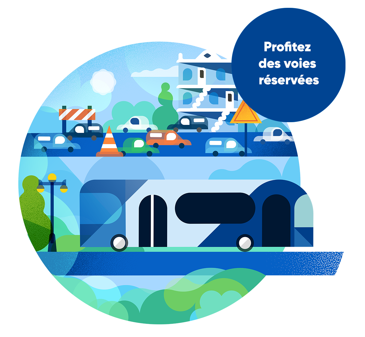 Évitez les travaux et la congestion