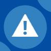 Point d'exclamation dans un triangle 